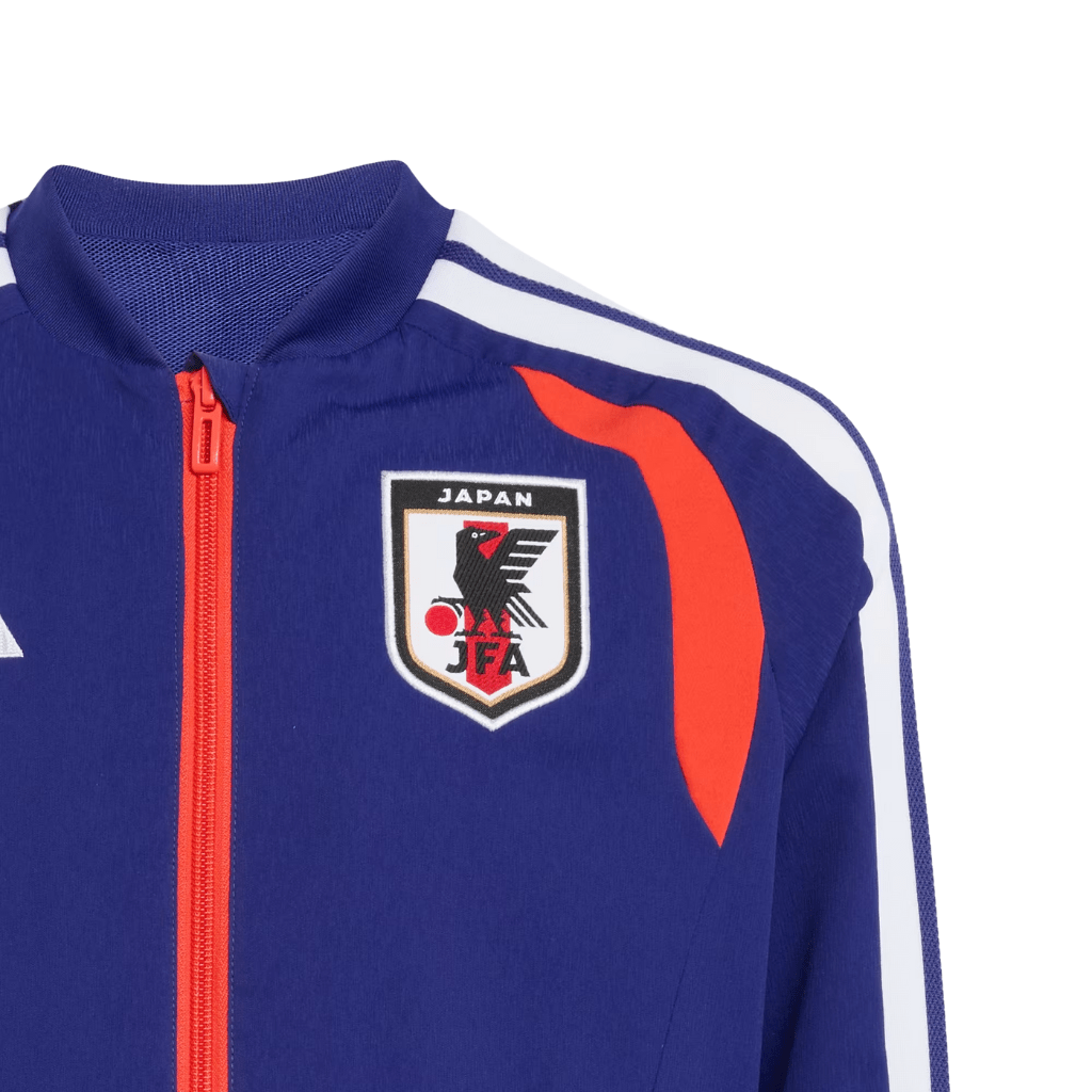 Adidas 儿童出场夹克 日本队款 Tiro26 日本蓝