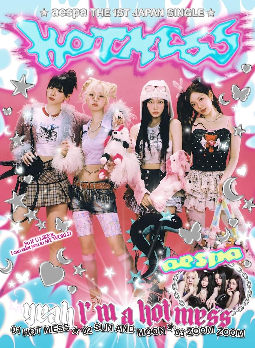 aespa Hot Mess 日本出道单曲 CD 限定版 新品未拆 官方发行