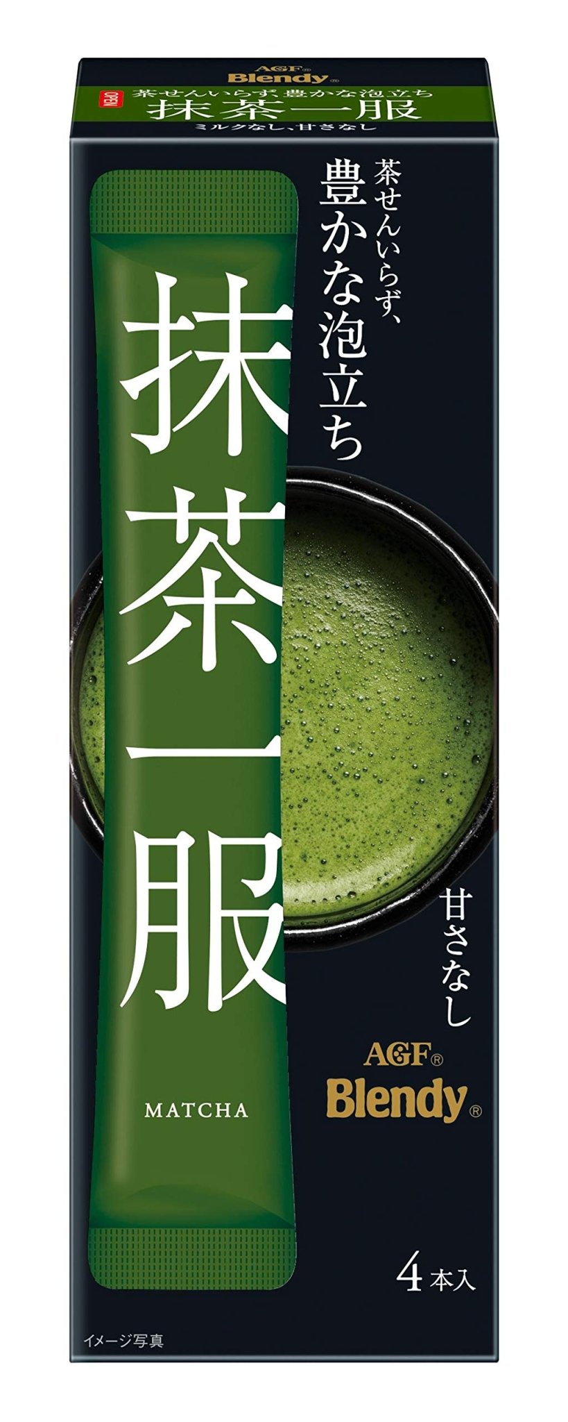 AGF Blendy 无糖抹茶粉冲饮条 4条×6盒 7.5g×24条