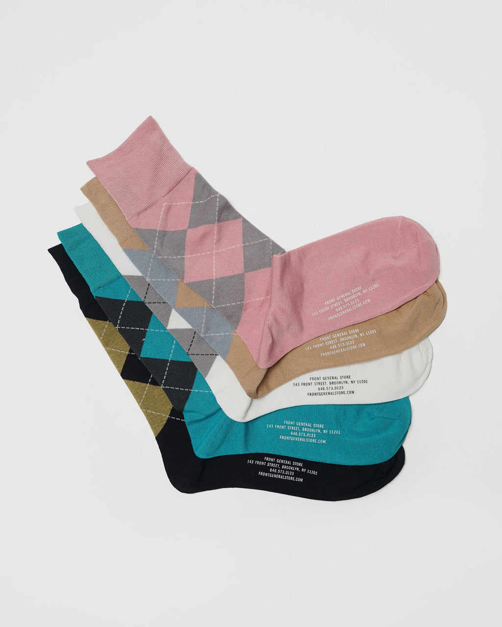 Argyle Socks / Pink