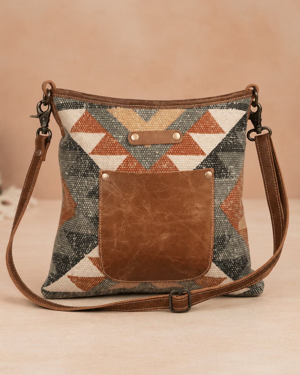 Angle-Tangle Crossbody Bag by Myra Bag