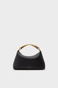 Black Metal Handle Rhea Bag