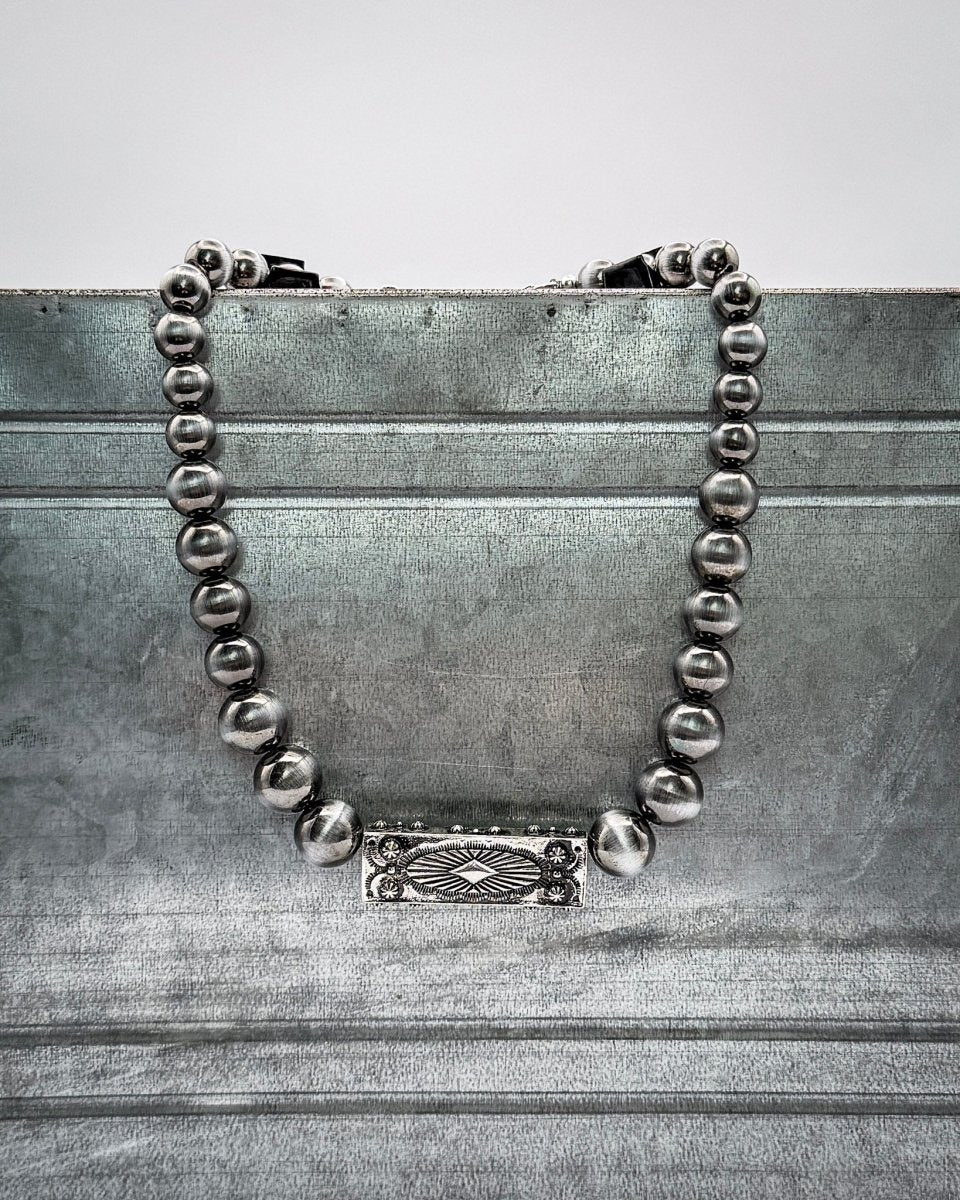 Ashcroft Beaded Fashion Bar Necklace