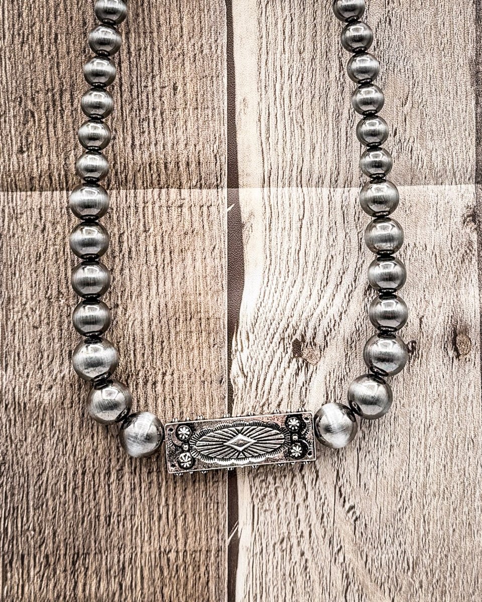 Ashcroft Beaded Fashion Bar Necklace
