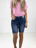 Judy Blue Midnight Sculpt Bermuda Shorts