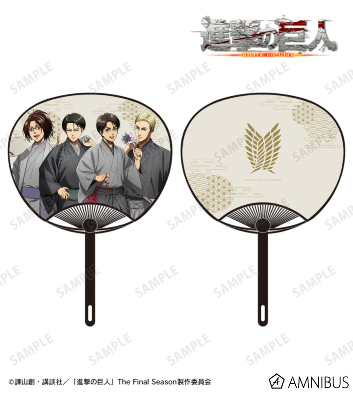 Attack on Titan Kimono Ver. - Uchiwa Fan [Pre-Order Jan 2027]