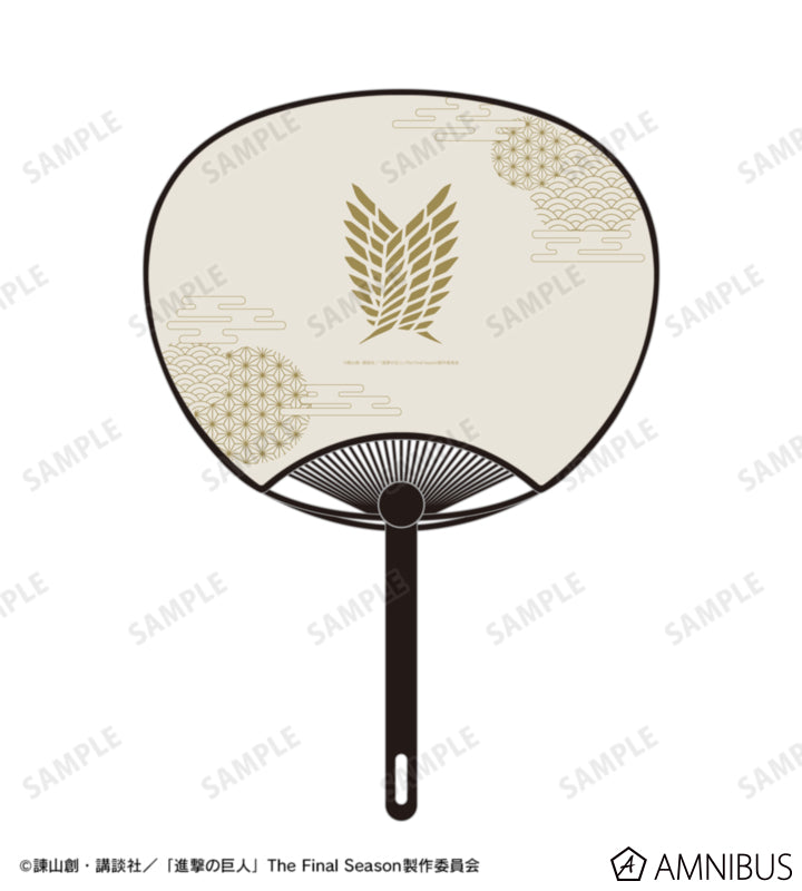 Attack on Titan Kimono Ver. - Uchiwa Fan [Pre-Order Jan 2027]