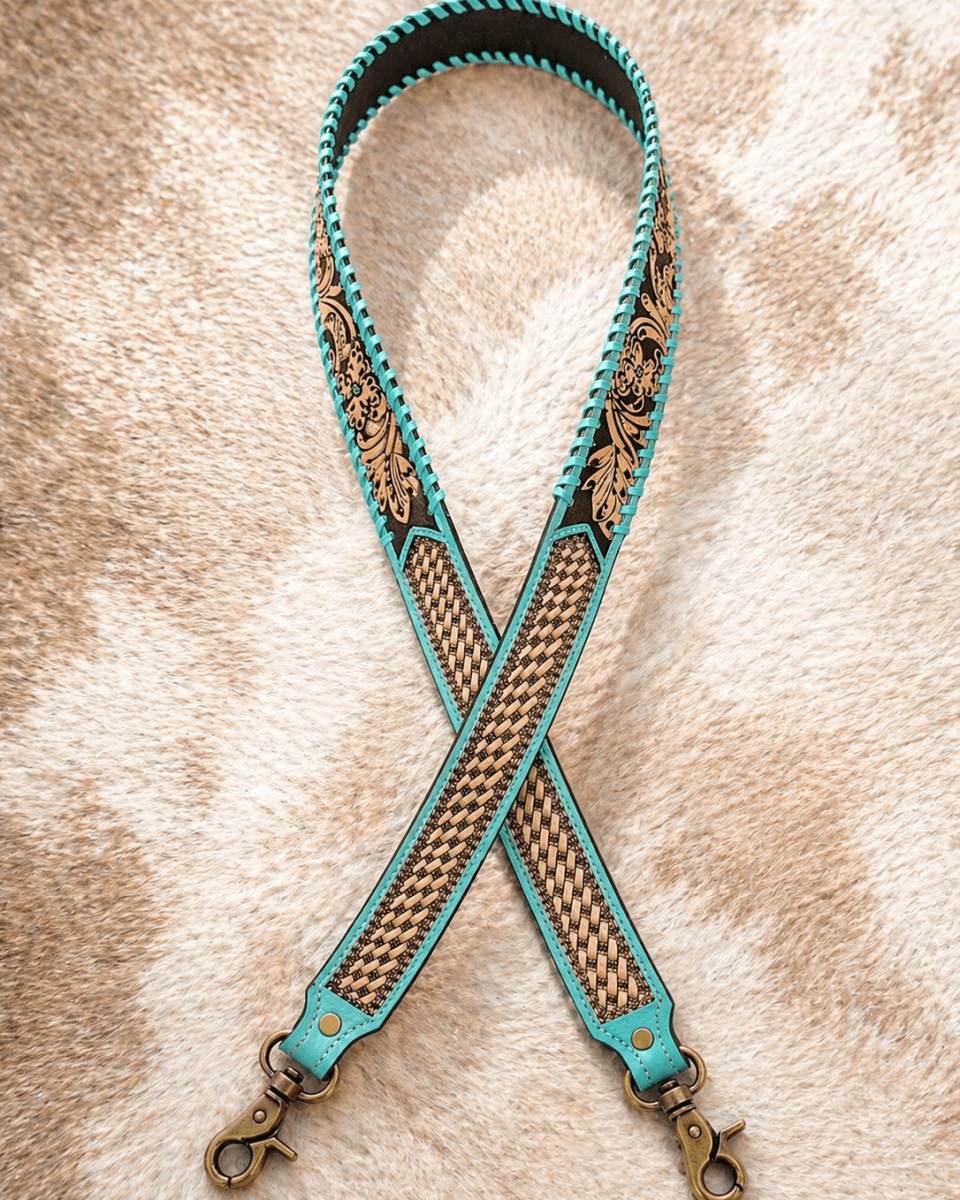 Azure Purse Strap by Myra Bag