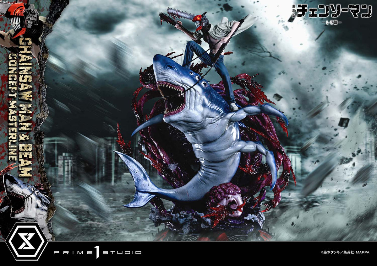 Chainsaw Man The Movie Reze Arc (2025): Chainsaw Man and Beam Bonus Version 1/6 Scale