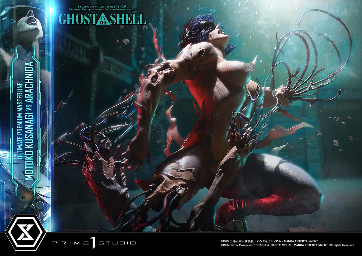 Ghost In The Shell (1995): Motoko Kusanagi vs Arachnida