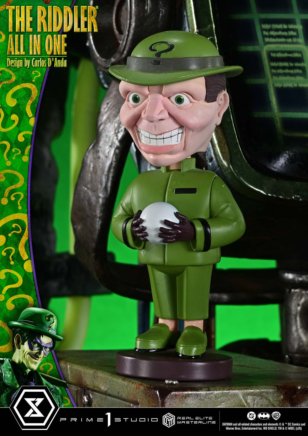 DC Comics: The Riddler All In One Design by Carlos D'Anda