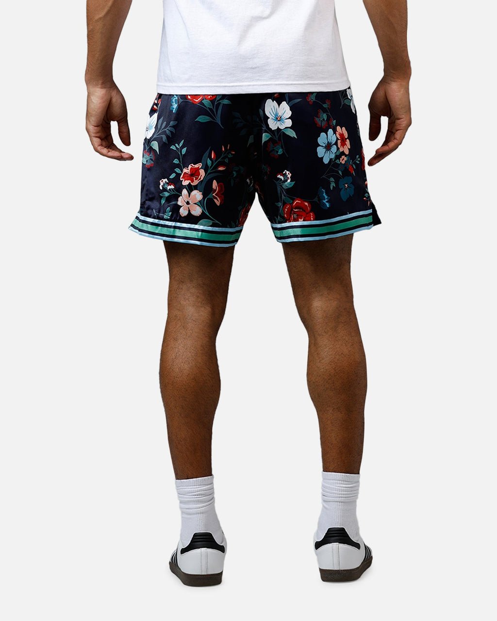 Pro Standard Los Angeles Dodgers Floral Shorts Navy