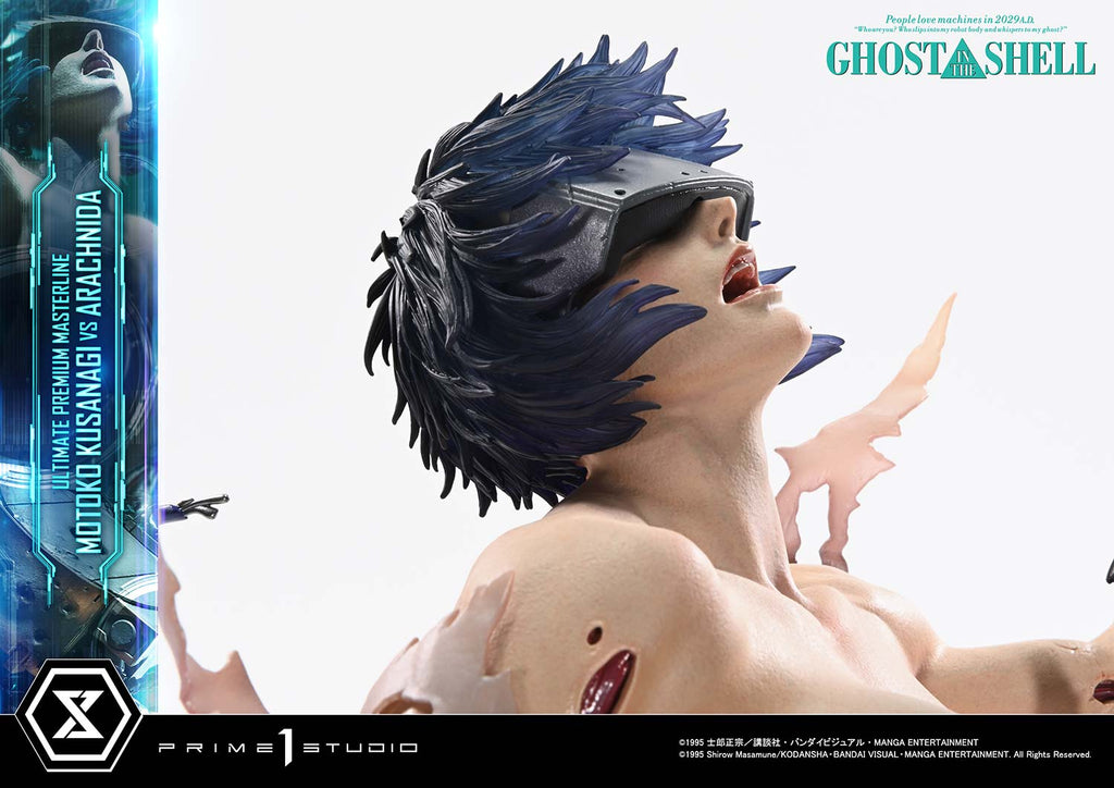 Ghost In The Shell (1995): Motoko Kusanagi vs Arachnida