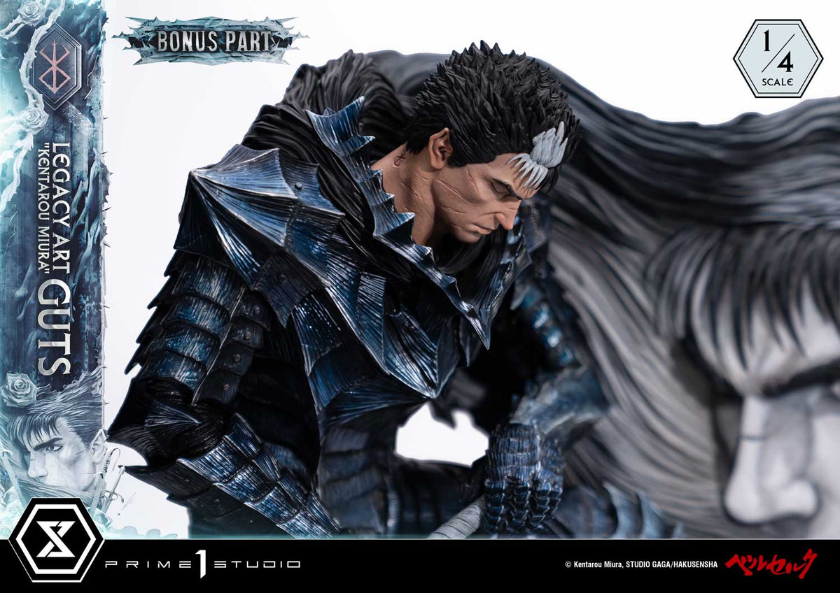 Berserk Legacy Art “Kentarou Miura”: Guts 1/4 Scale Bonus Version