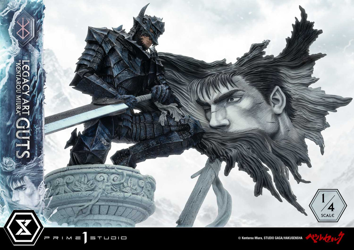 Berserk Legacy Art “Kentarou Miura”: Guts 1/4 Scale Bonus Version