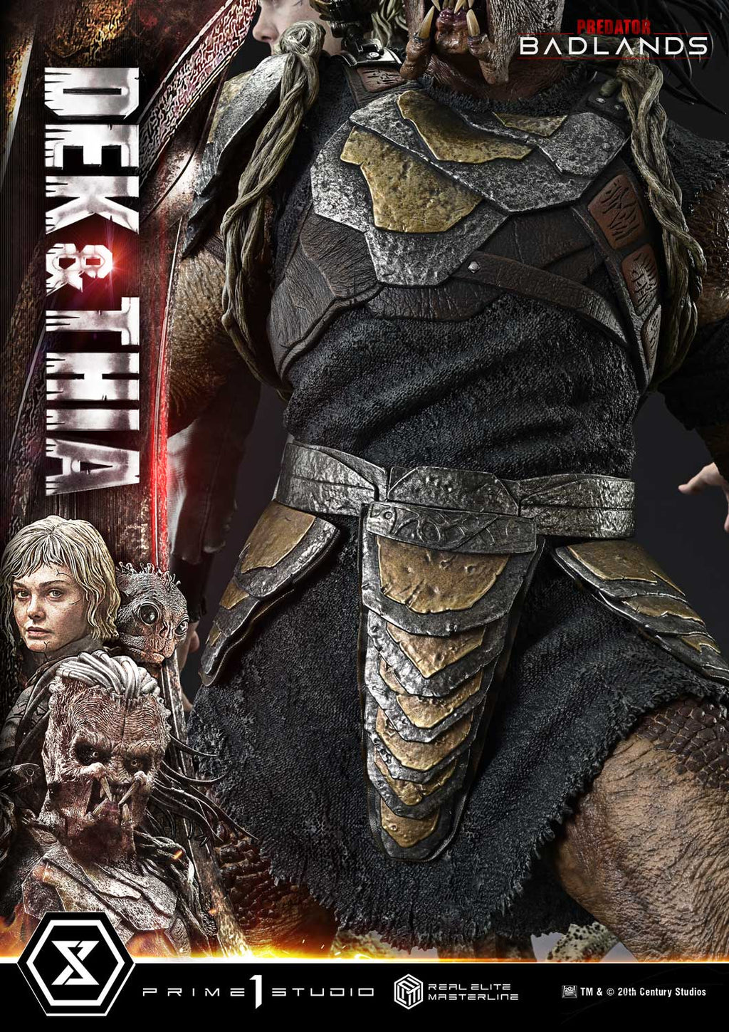 Predator Badlands (2025): Dek & Thia 1/3 Scale