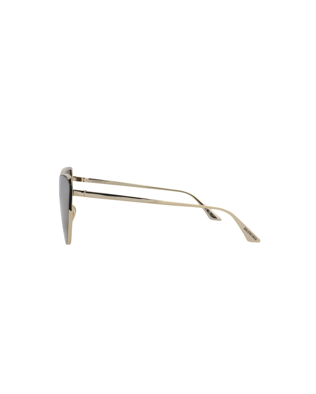 Cat Eye-Frame Metal Sunglasses