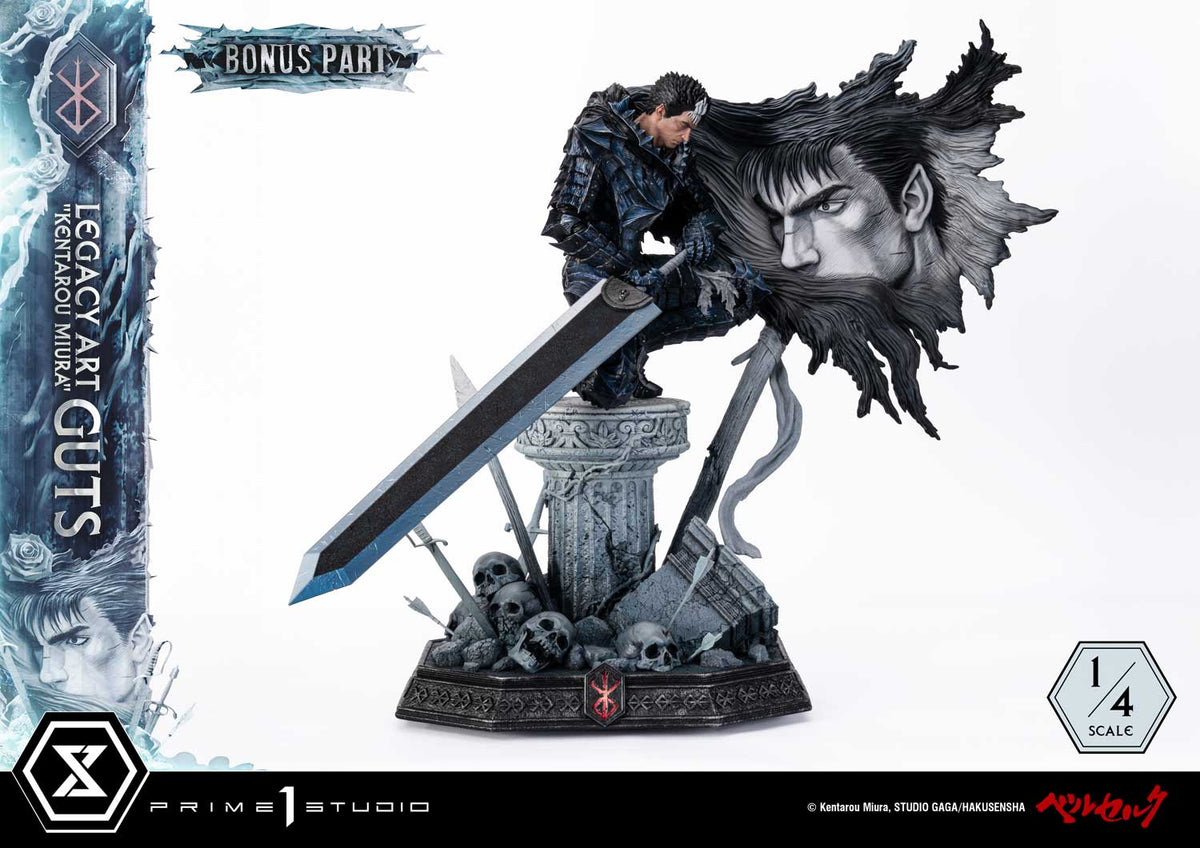 Berserk Legacy Art “Kentarou Miura”: Guts 1/4 Scale Bonus Version