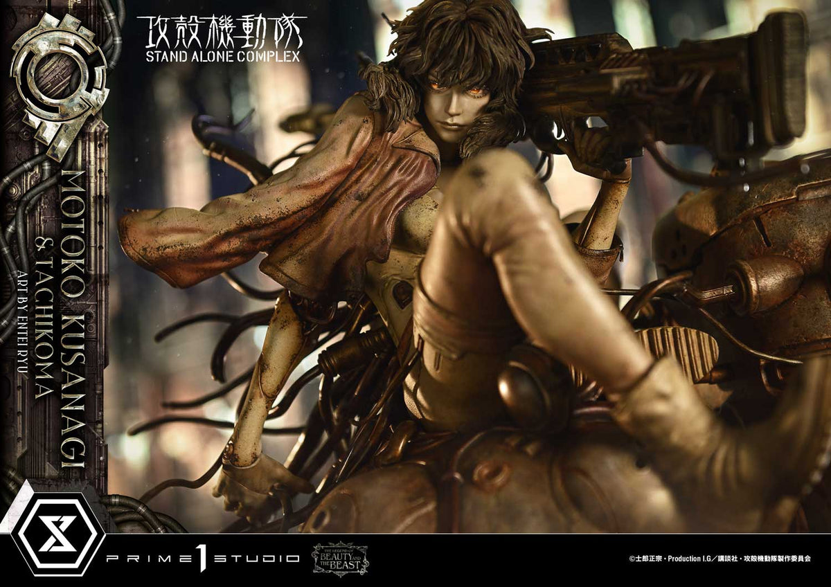 Ghost in the Shell Stand Alone Complex: Motoko Kusanagi & Tachikoma by Entei Ryu