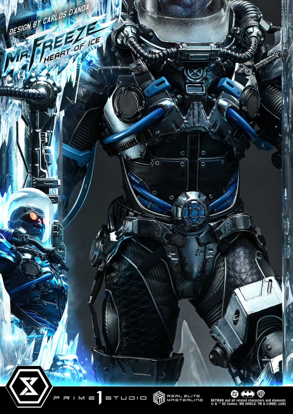 DC Batman Comics: Mr. Freeze Heart of Ice (Design by Carlos D'Anda)