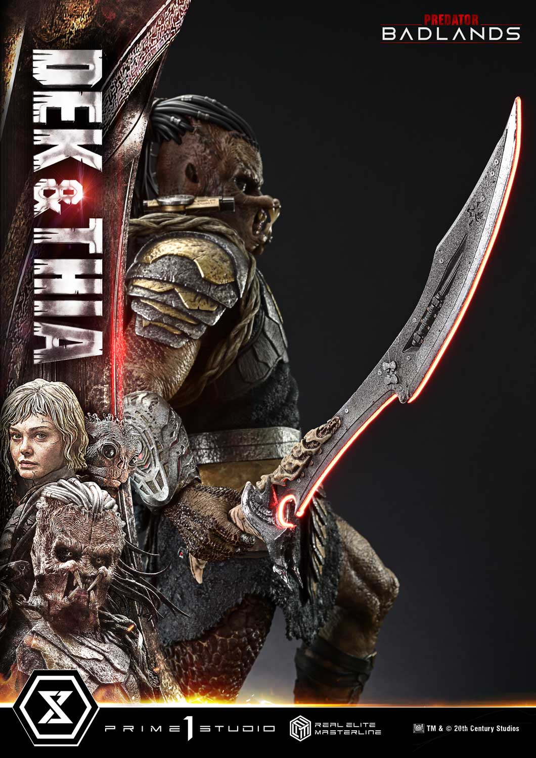 Predator Badlands (2025): Dek & Thia 1/3 Scale