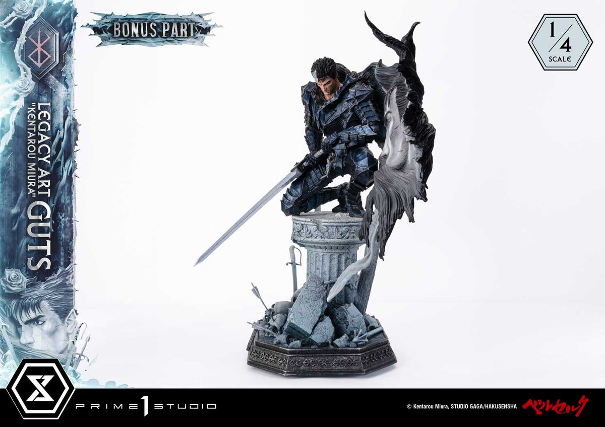 Berserk Legacy Art “Kentarou Miura”: Guts 1/4 Scale Bonus Version
