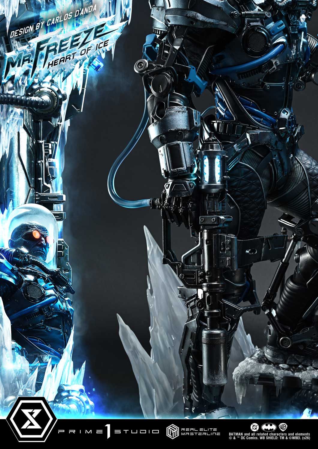 DC Batman Comics: Mr. Freeze Heart of Ice (Design by Carlos D'Anda)
