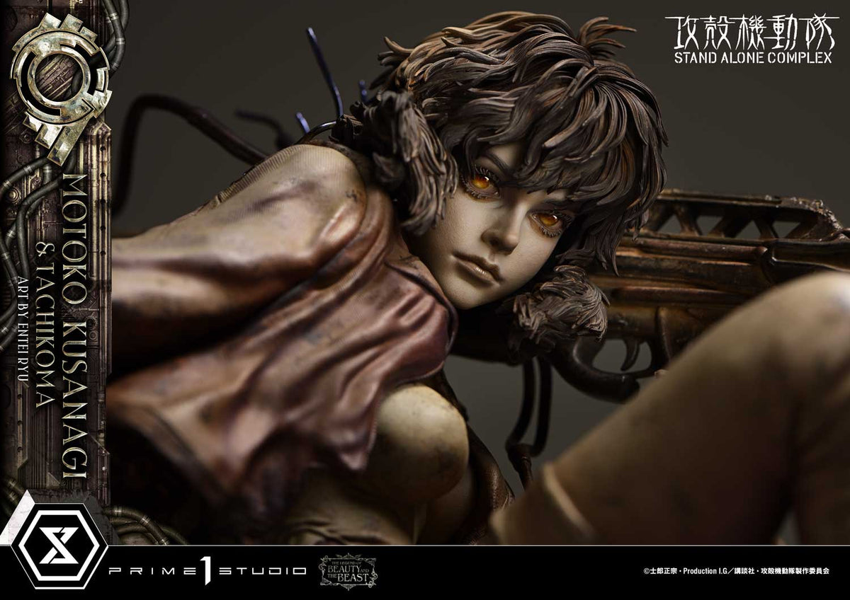 Ghost in the Shell Stand Alone Complex: Motoko Kusanagi & Tachikoma by Entei Ryu Bonus Version