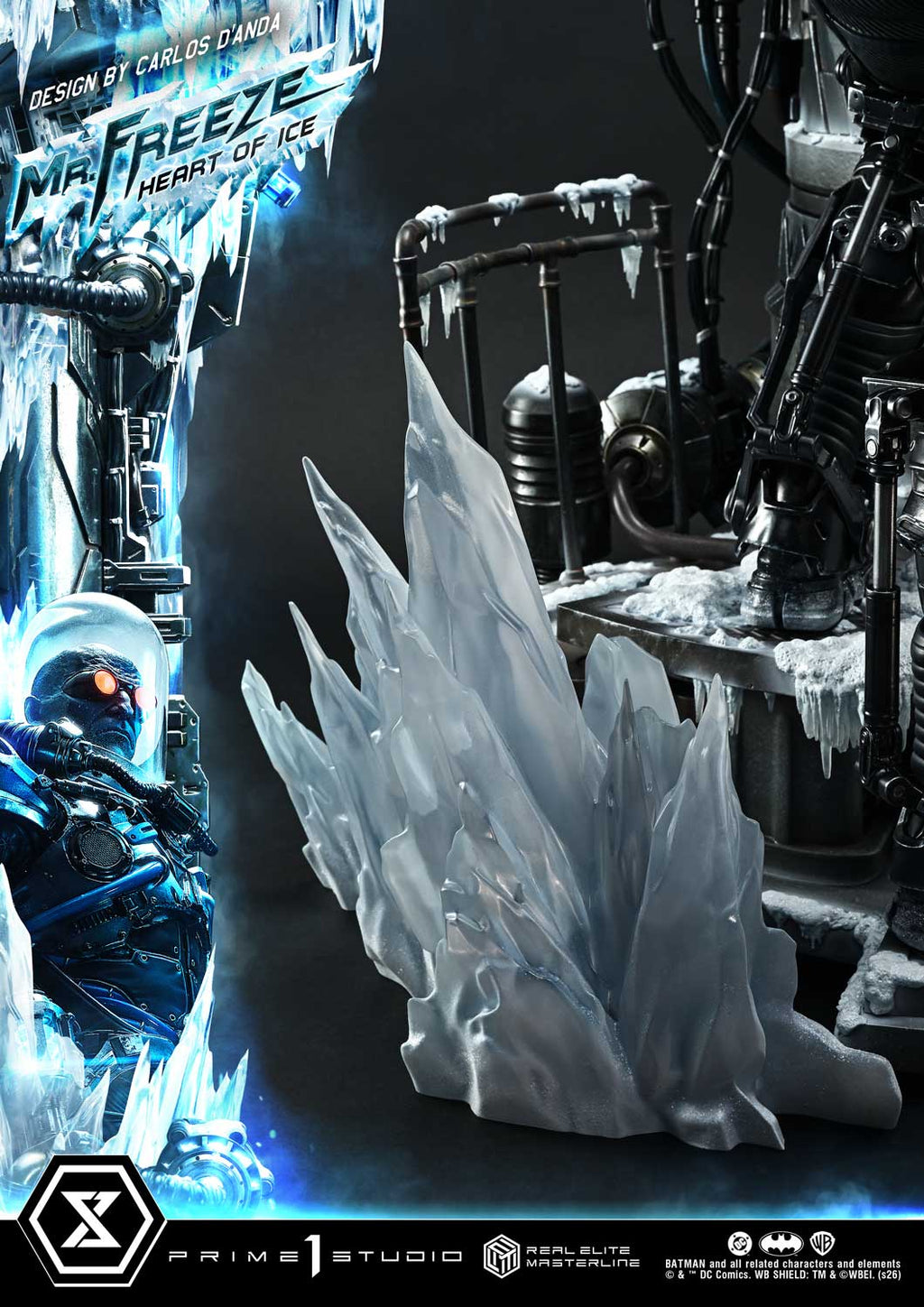 DC Batman Comics: Mr. Freeze Heart of Ice (Design by Carlos D'Anda)