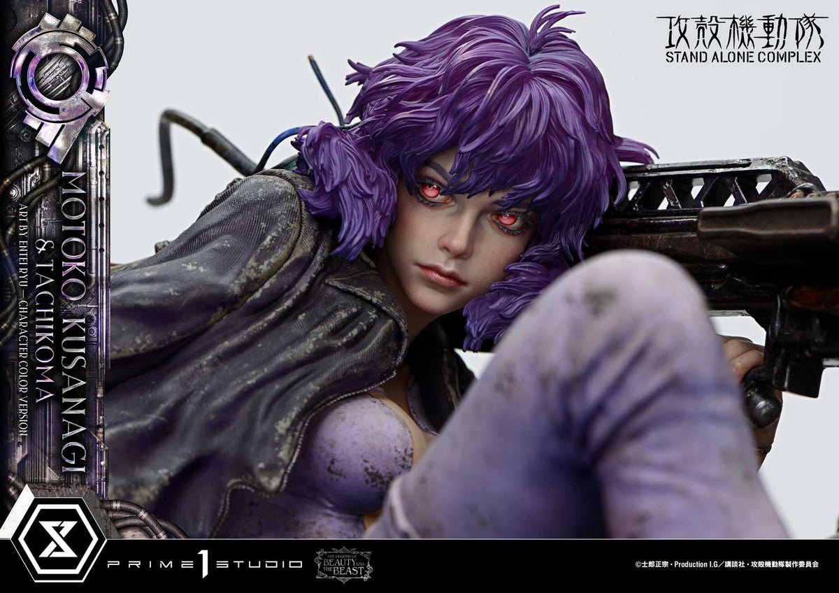 Ghost in the Shell Stand Alone Complex: Motoko Kusanagi & Tachikoma by Entei Ryu Color Version