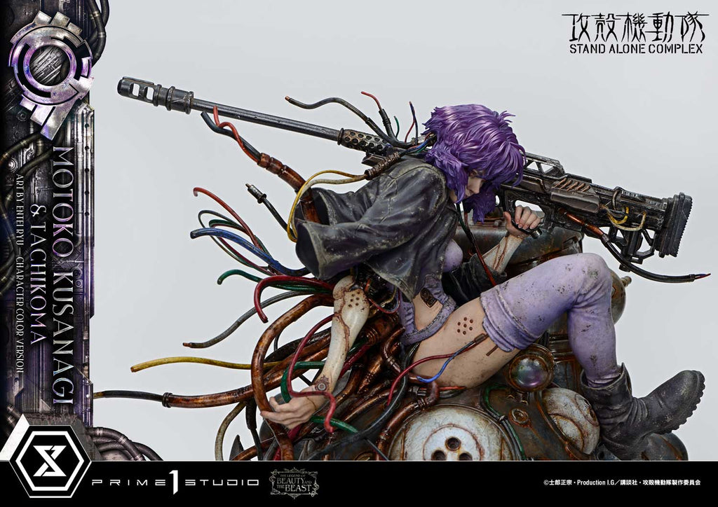 Ghost in the Shell Stand Alone Complex: Motoko Kusanagi & Tachikoma by Entei Ryu Color Version
