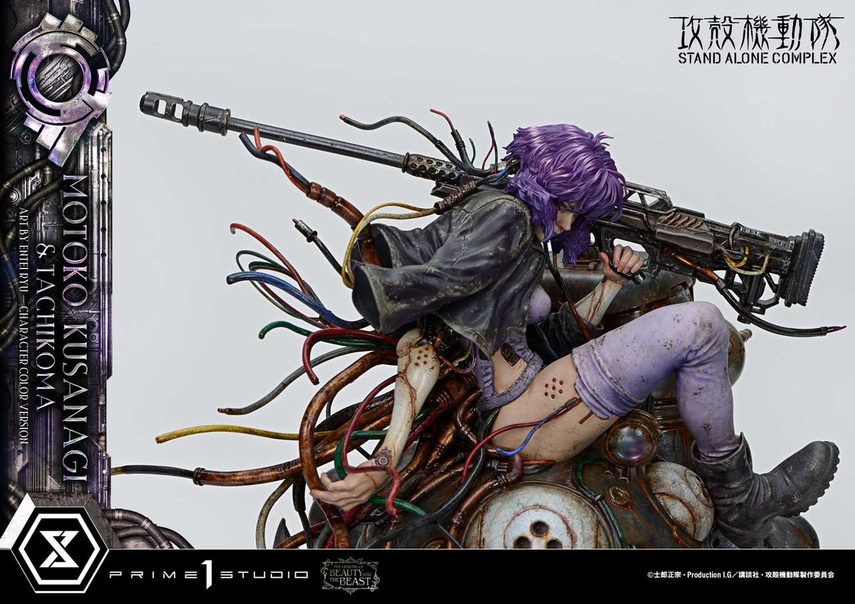 Ghost in the Shell Stand Alone Complex: Motoko Kusanagi & Tachikoma by Entei Ryu Color Version