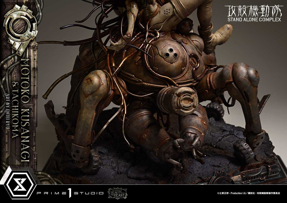 Ghost in the Shell Stand Alone Complex: Motoko Kusanagi & Tachikoma by Entei Ryu