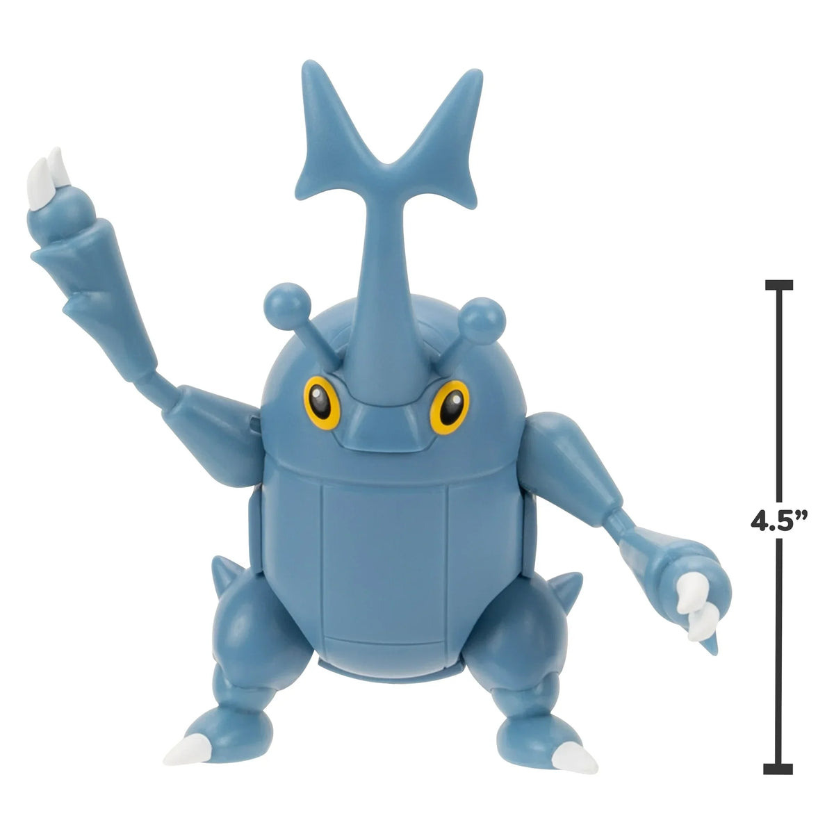 Pokémon: Battle Feature Figure Set - Blastoise, Bisharp, Toxtricity, Heracross