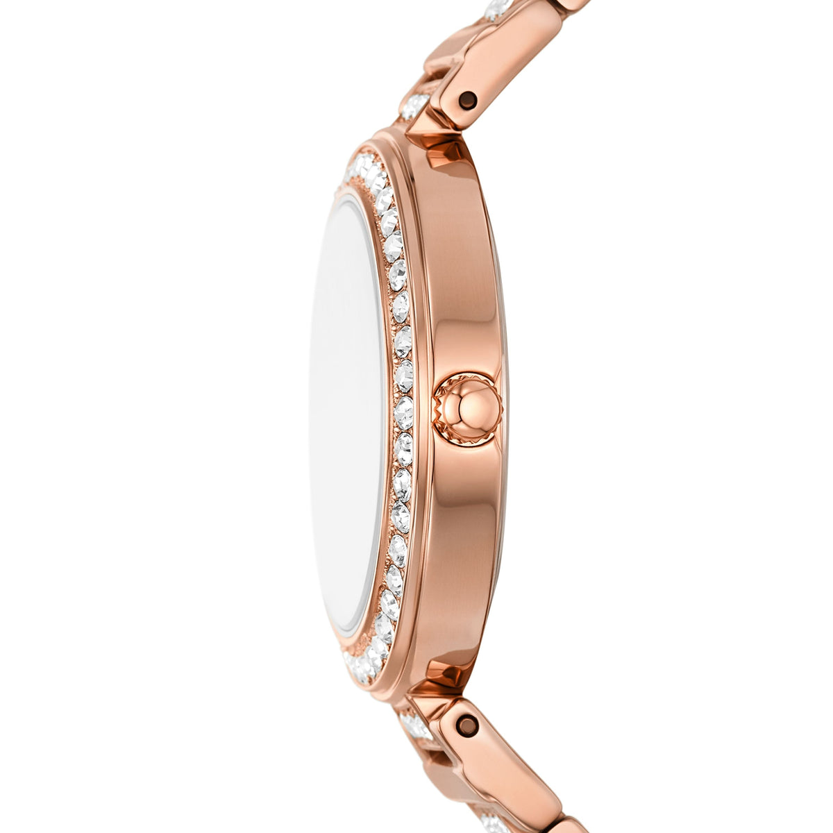 Fossil Women's Karli 32mm Three-Hand, Rose Gold-Tone Alloy Watch