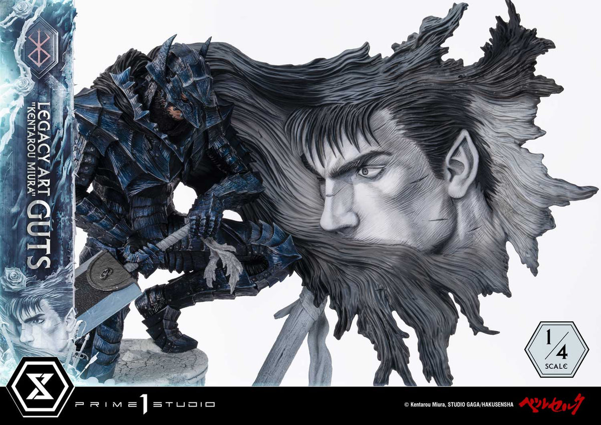 Berserk Legacy Art “Kentarou Miura”: Guts 1/4 Scale Bonus Version