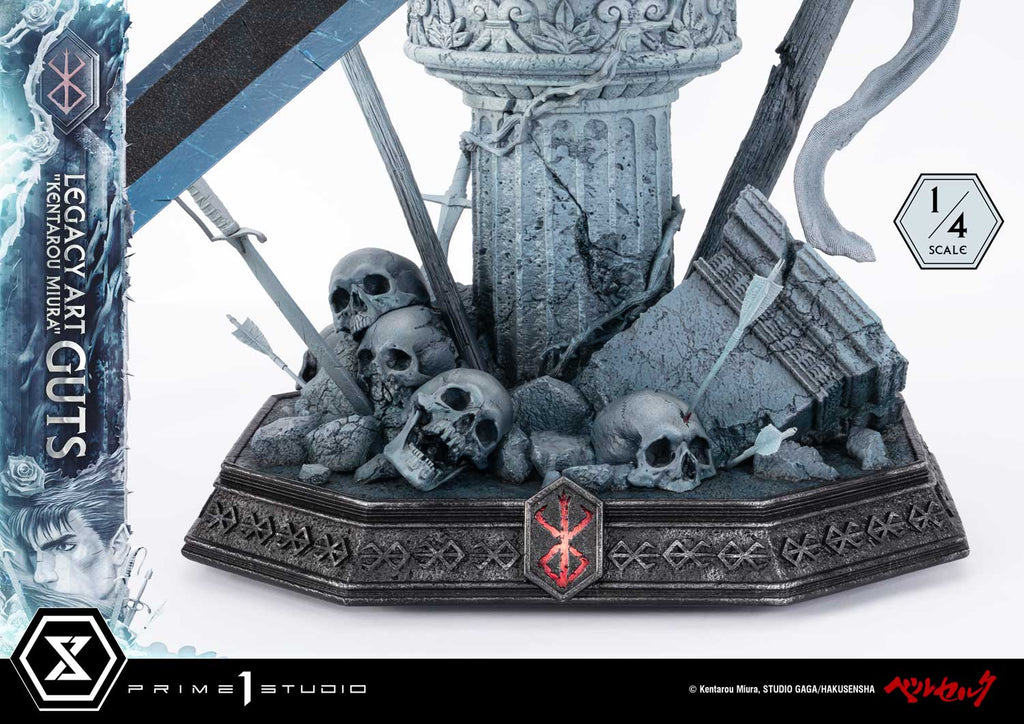 Berserk Legacy Art “Kentarou Miura”: Guts 1/4 Scale Bonus Version