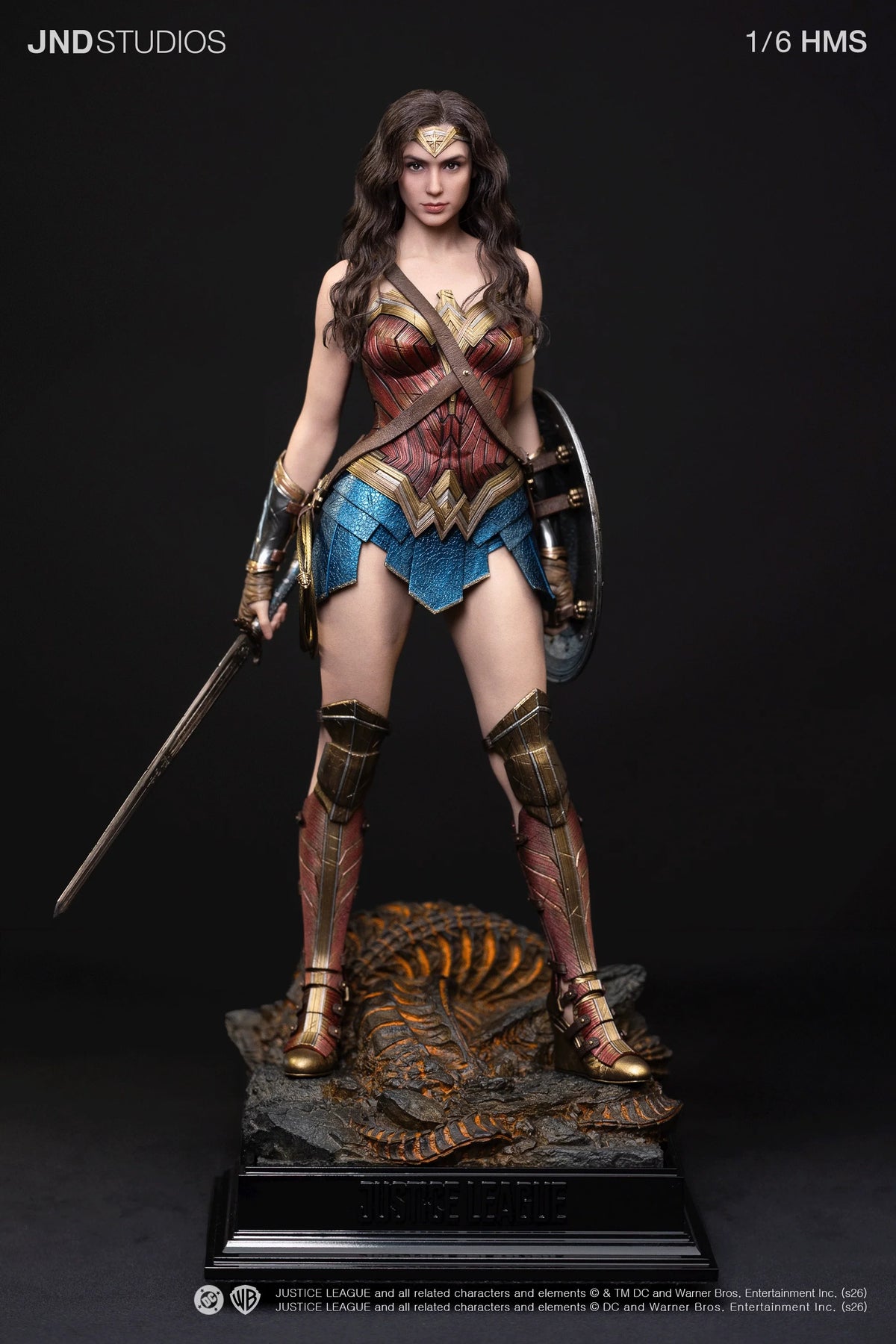 DC Justice League (2017): Wonder Woman 1/6 Hyperreal Movie Statue