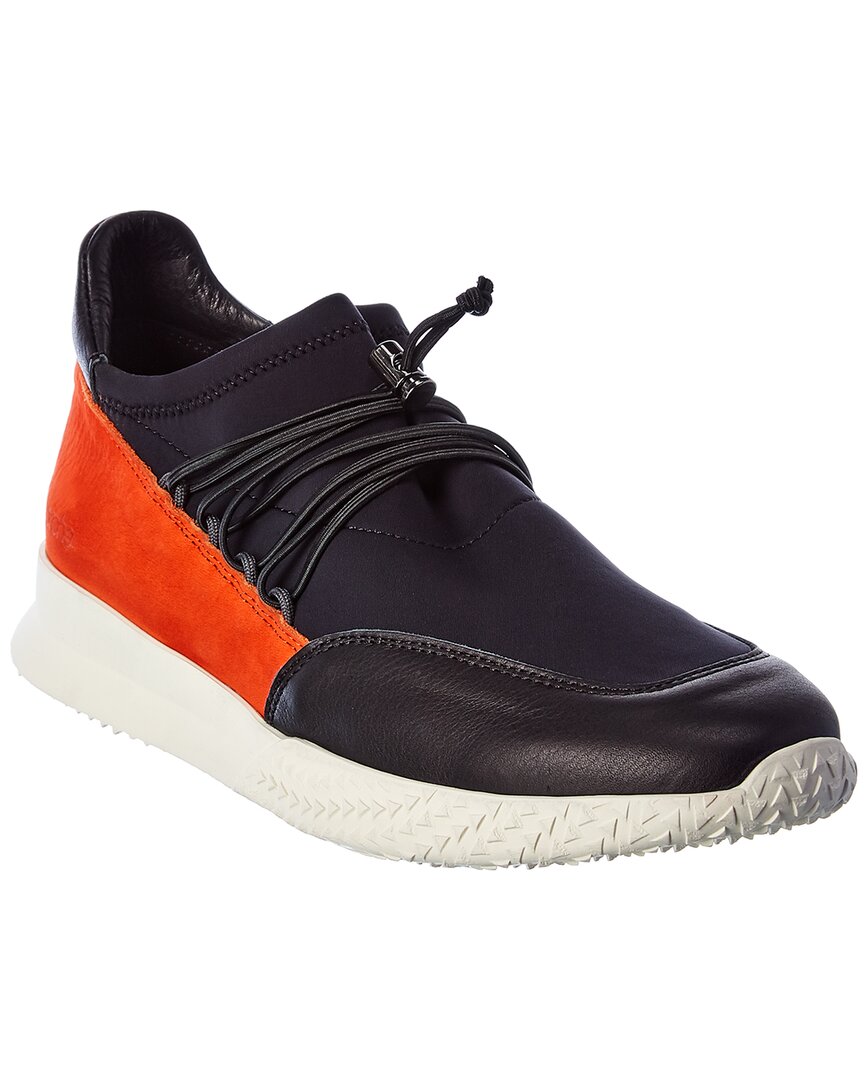 Arche Andy Leather & Suede-Trim Sneaker