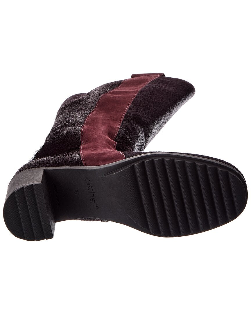 Arche Sheley Haircalf & Suede Boot