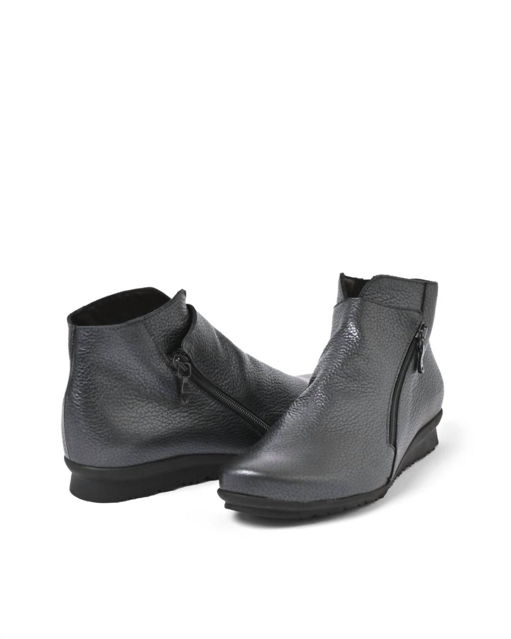 Women's Barcom Ankle Boots In Silver-Black