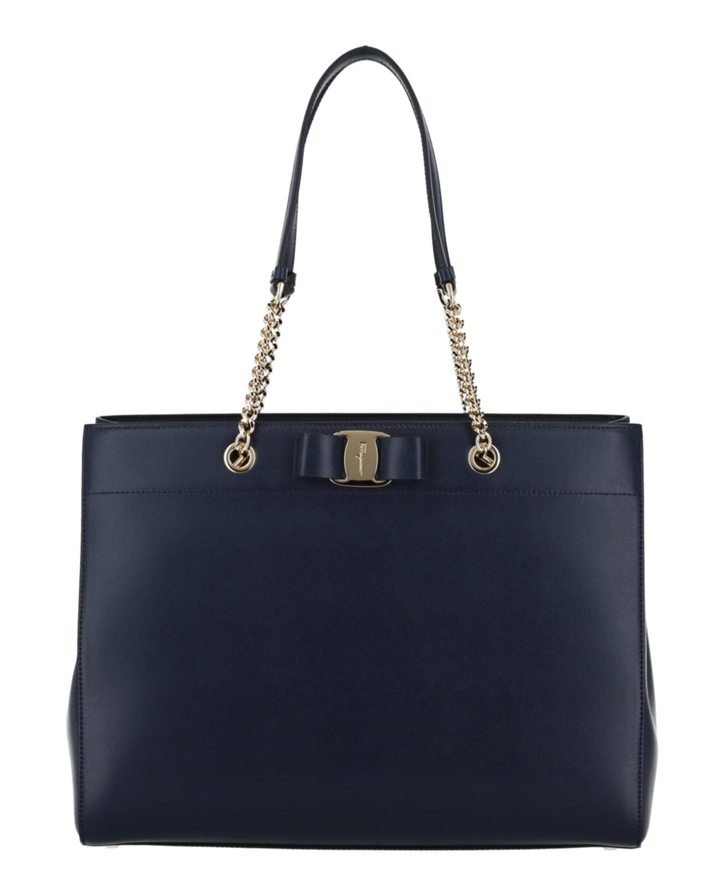 Vara Bow Smooth Leather Shoulder Bag