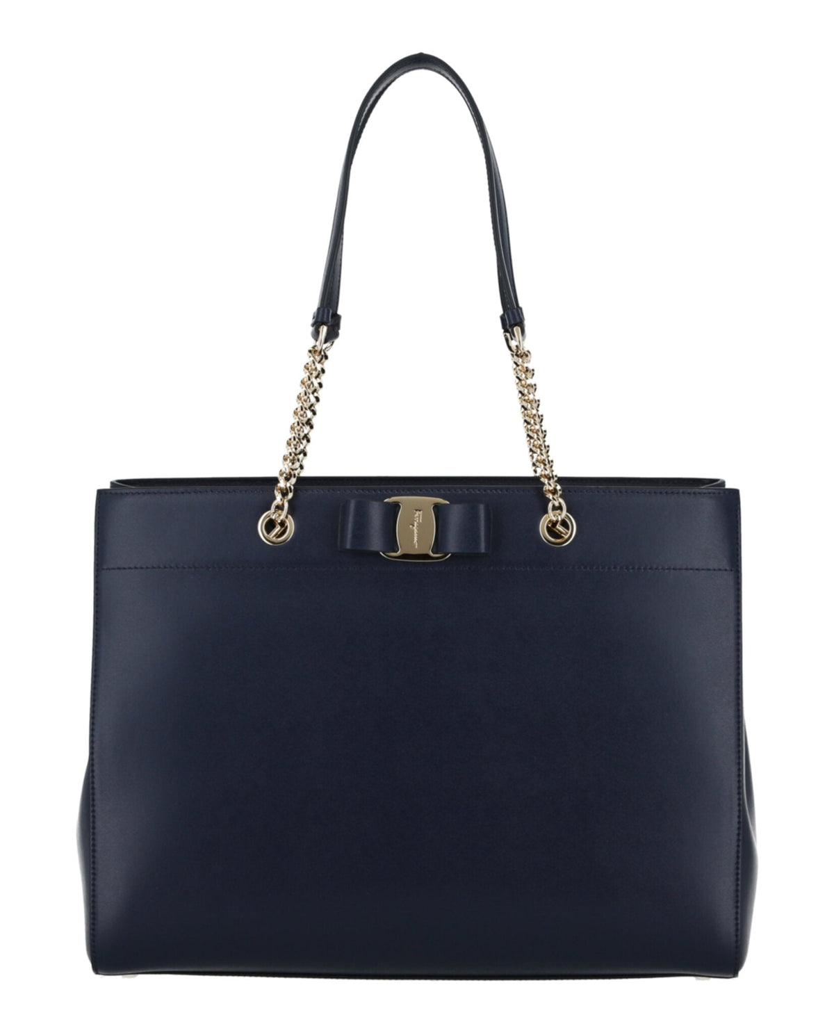 Vara Bow Smooth Leather Shoulder Bag