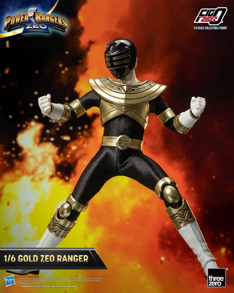 FigZero Gold Zeo Power Ranger - Power Rangers Zeo