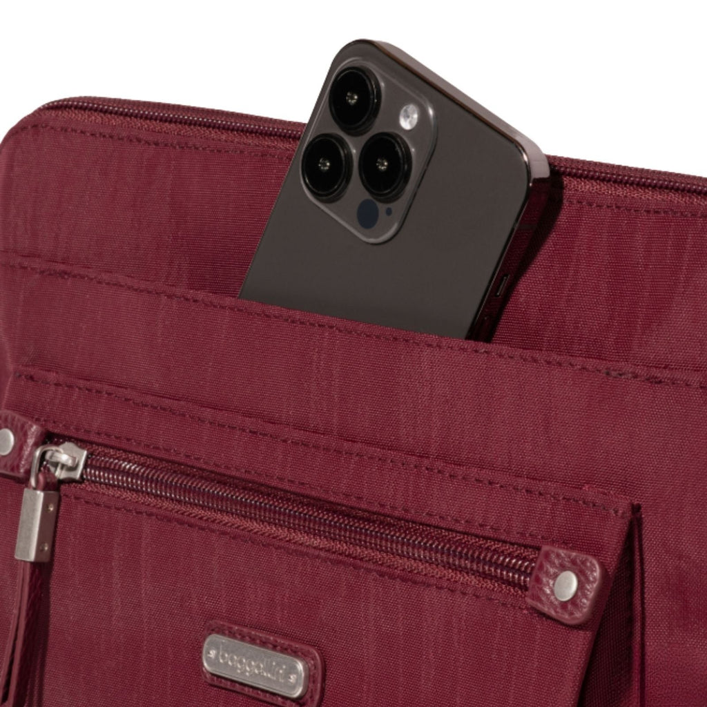 Baggallini Go Bagg Crossbody Bag with RFID Wristlet
