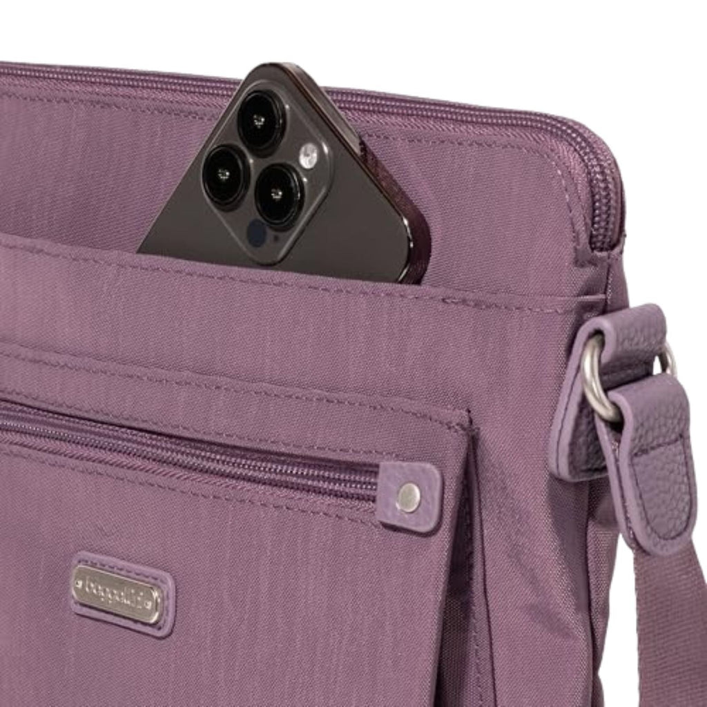 Baggallini Go Bagg Crossbody Bag with RFID Wristlet