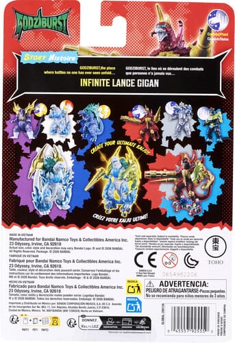 Bandai: Godziburst - Infinite Lance Gigan