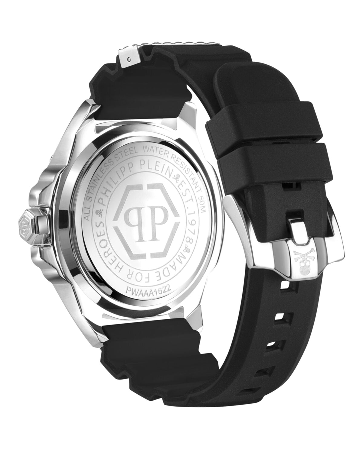 The $kull Carbon Fiber Silicone Watch