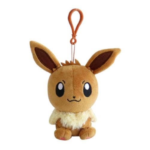 POKEMON CUTIE POP PLUSH BACKPACK KEYCHAIN - EEVEE 11CM