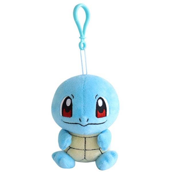 POKEMON CUTIE POP PLUSH BACKPACK KEYCHAIN - SQUIRTLE 11CM